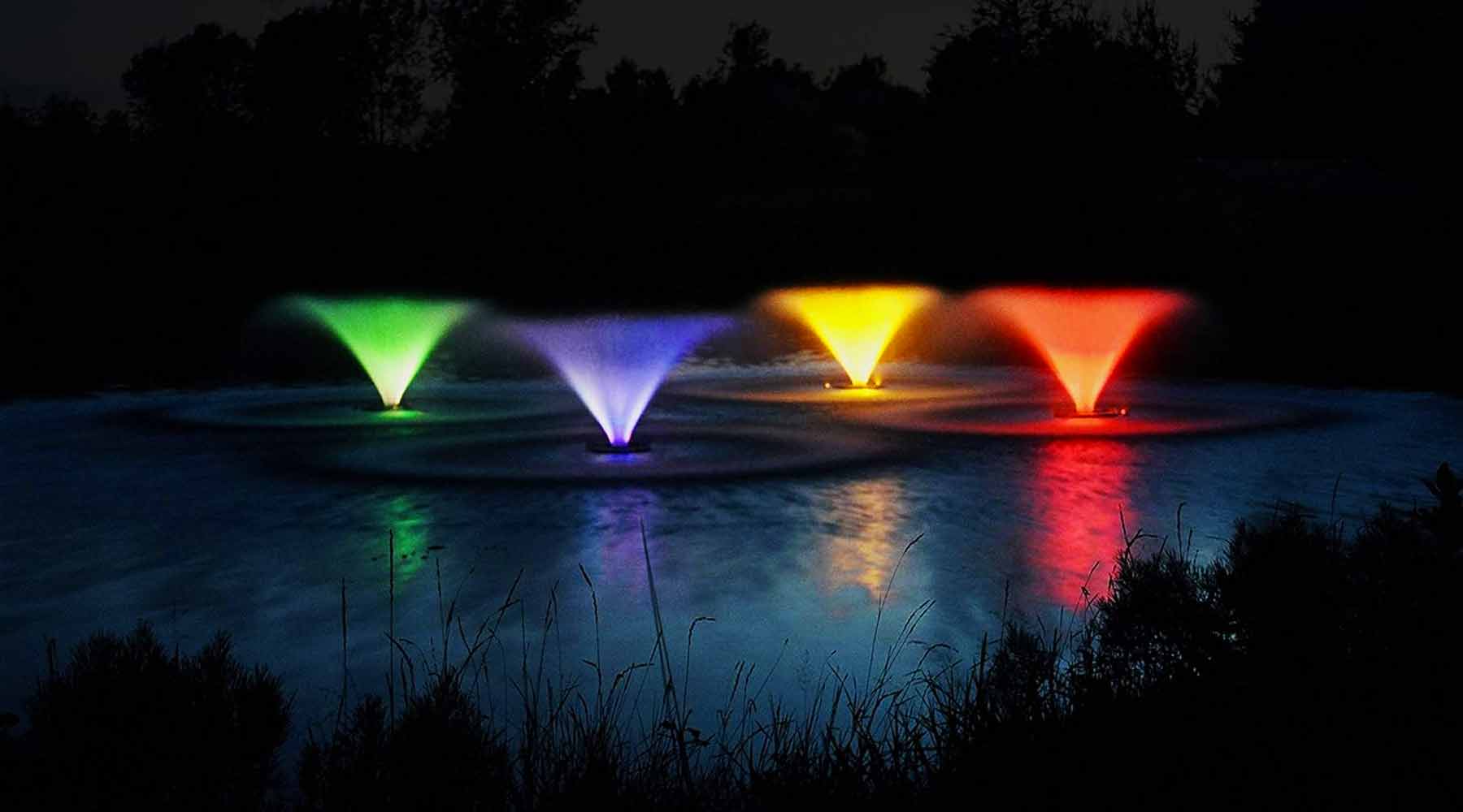 Stunning Fountain Lighting Kits to Brighten Up Your Nights from Paragon Ponds