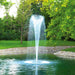 Airmax EcoSeries 1/2 HP Pond Aerating Fountain with 3 Spray Patterns (Trumpet Spray Pattern Pictured) at Paragon Ponds