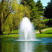 Kasco Marine 3.1JF 3 HP Floating Fountain with 5 Spray Patterns - 208-240V Single Phase Birch Spray Pattern at Paragon Ponds