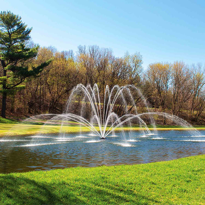 Kasco Marine Premium Nozzle Magnolia Spray Pattern for 2HP, 3HP, 5HP and 7.5HP J-Series Fountains at Paragon Ponds