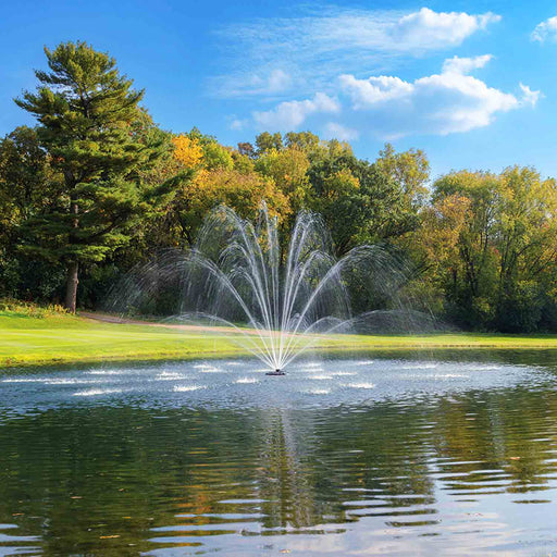 Kasco Marine Premium Nozzle Mighty Oak Spray Pattern for .75HP and 1HP J-Series Fountains at Paragon Ponds