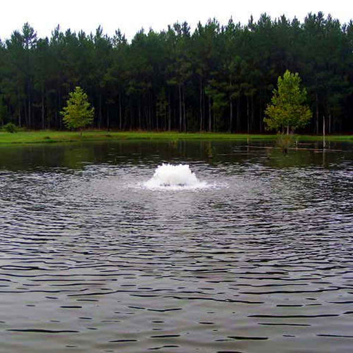 Kasco Marine Surface Aerator 3/4 HP 3400AF 240V in Use at Paragon Ponds