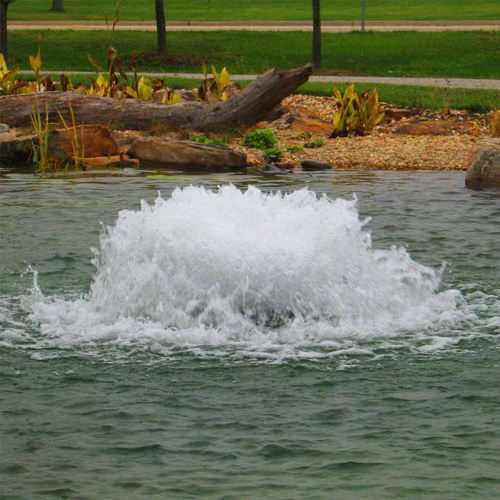 Kasco Marine 2 HP 8400AF Surface Aerator - 208-240V Single Phase in Pond at Paragon Ponds