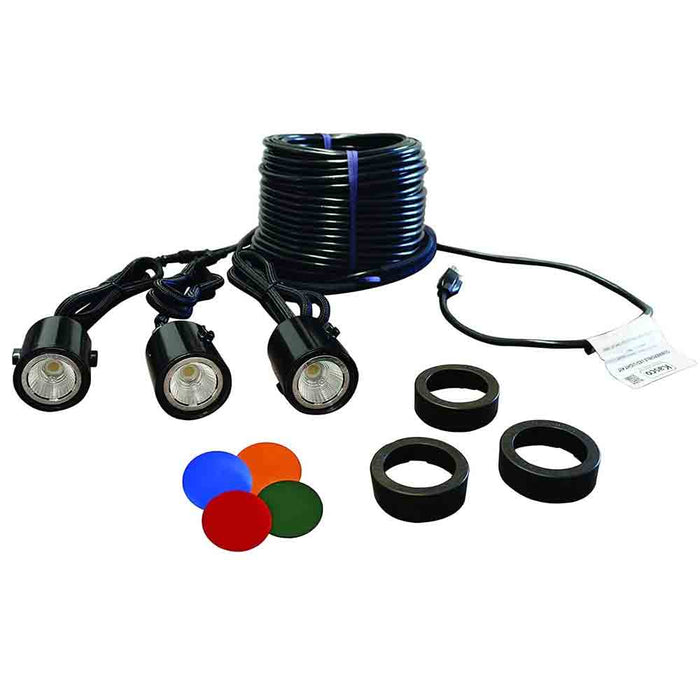 Kasco Marine 3/4 HP Aerating 3400 HVFX Series 208-240V Fountain Additional Lighting Kit at Paragon Ponds