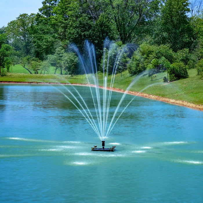 Outdoor Water Solutions Classic Series Electric Display Pond Fountain