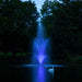 Scott Aerator Amherst Fountain 1.5 HP 230V Night Dark Blue RGB LED at Paragon Ponds
