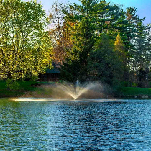 Scott Aerator Great Lakes 3/4 HP Fountain 230V with Tudor Nozzle at Paragon Ponds