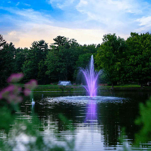 Scott Aerator Color-Changing RGB LED Fountain Lights at Paragon Ponds
