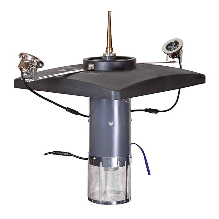 Scott Aerator Night Glo RGB LED Two Light Fountain Lighting Kit at Paragon Ponds