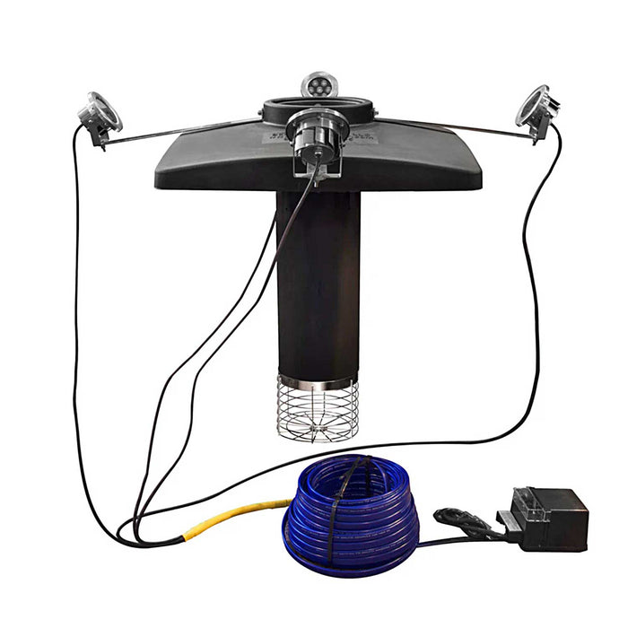 Scott Aerator Night Glo Warm White LED Fountain Lighting Kit Four Light Units at Paragon Ponds